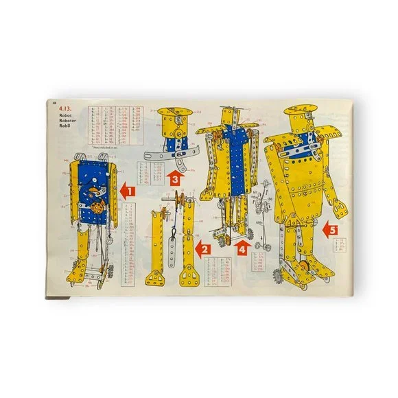 Vintage MECCANO Book of Models: Sets 2/3/4, 5/6 - 1973 - Picture 7 of 12